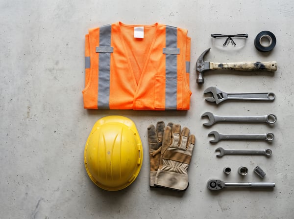 EQUIPAMENTOS DE CONSTRUÇÃO TRABALHADORES FERRAMENTAS 12