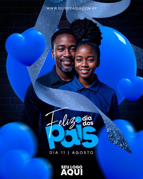 FEED VERTICAL - FELIZ DIA DOS PAIS | SOCIAL MEDIA | PSD EDITÁVEL