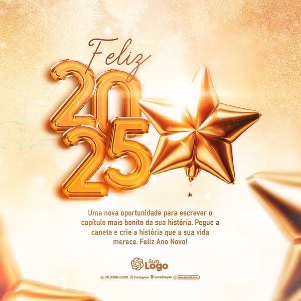 SOCIAL MEDIA FELIZ ANO NOVO, REVEILLON, BOAS FESTAS 7