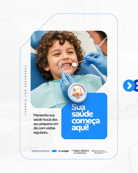 CLÍNICA ODONTOLÓGICA SOCIAL MEDIA PSD EDITÁVEL 1