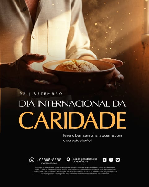DIA INTERNACIONAL DA CARIDADE