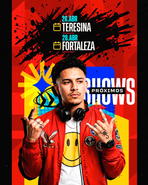 FLYER AGENDA DE SHOW