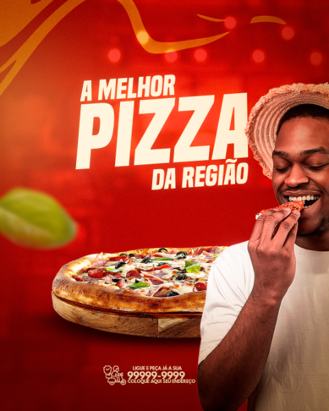 A MELHOR PIZZA DA REGIÃO