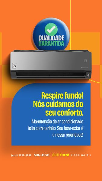 STORY - AR CONDICIONADO - NÓS CUIDAMOS DO SEU CONFORTO