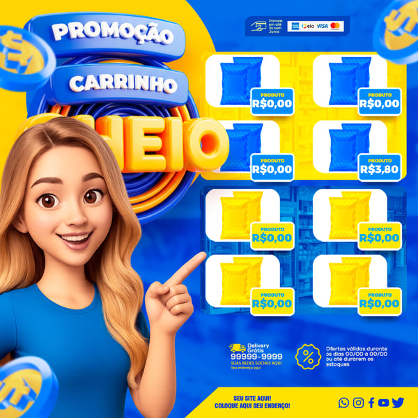 MERCADO/CARRINHO CHEIO