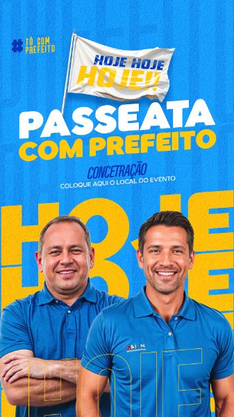 PASSEATA COM O PFREFEITO ELEIÇÕES CAMPANHA ELEITORAL STORIES