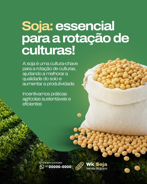 AGRONEGÓCIO - SOJA ROTAÇÃO DE CULTURAS
