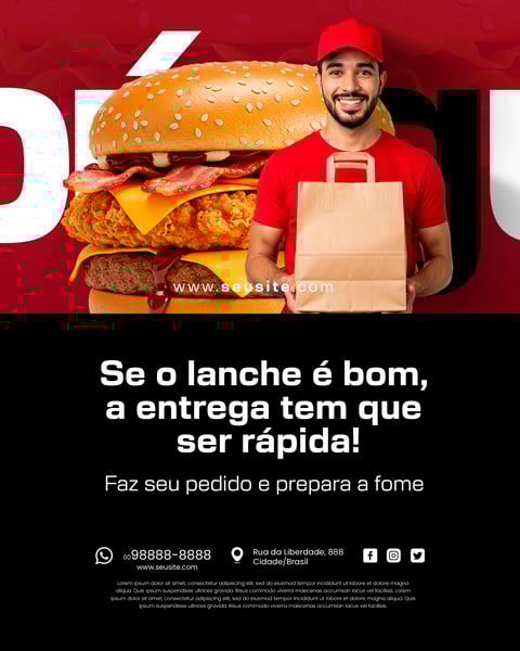 SOCIAL MEDIA HAMBURGUERIA 10