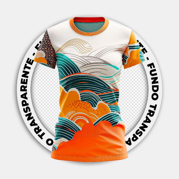 CAMISA DE COLORIDA | CARNAVAL | PRAIA | IMAGEM SEM FUNDO