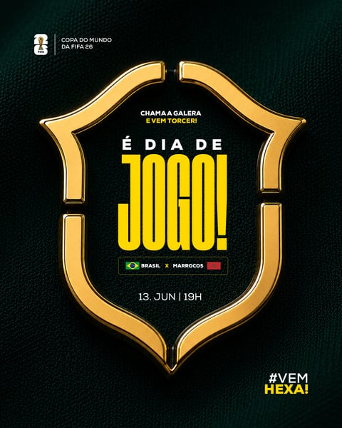 É DIA DE JOGO FEED PSD EDITÁVEL