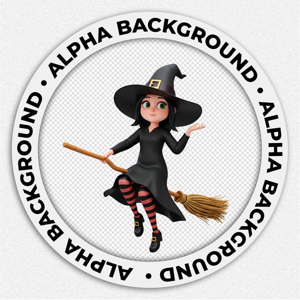 BRUXA DE 3D HALLOWEEN2