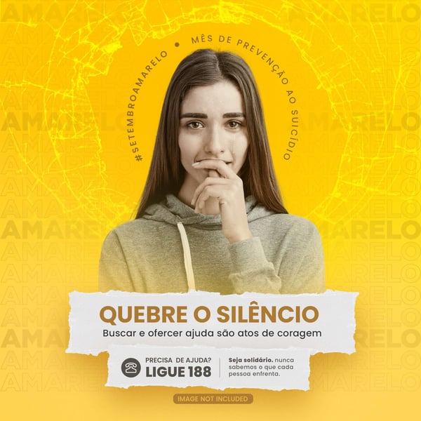 SETEMBRO AMARELO - MÊS DE PREVENÇÃO AO SUICÍDIO #8