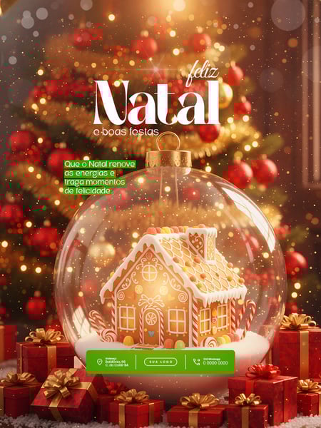 FELIZ NATAL 25 DE DEZEMBRO SOCIAL MEDIA PSD EDITÁVEL 10