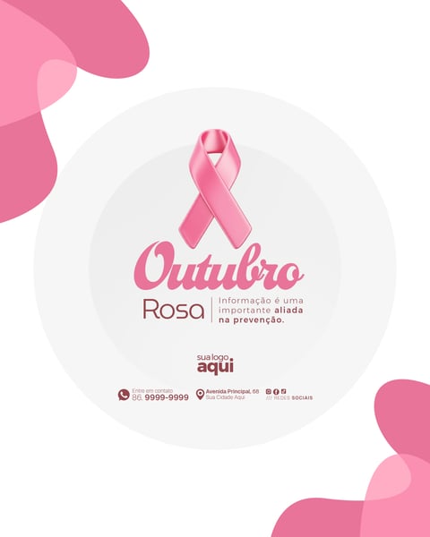Social Media Campanha Outubro Rosa