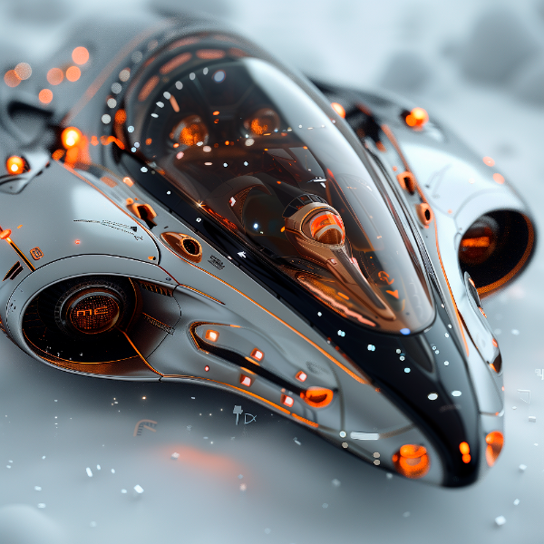 NAVE ESPACIAL | FUTURISTA | IMAGEM