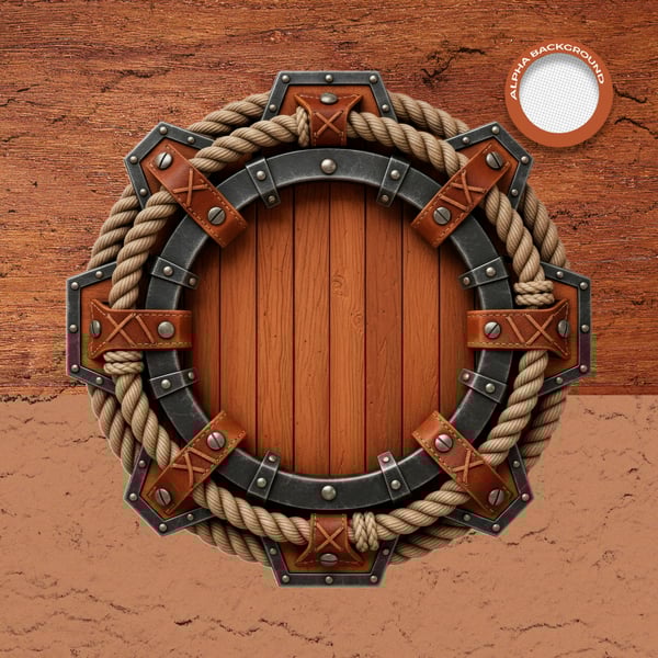 ELEMENTO DE MADEIRA PARA COMPOSIÇÃO DE ARTES 2025 MODELO 03