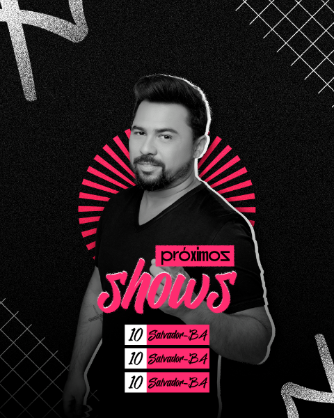 PRÓXIMOS SHOWS - XAND AVIÃO