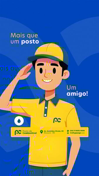 POSTO DE COMBUSTÍVEL STORY 5