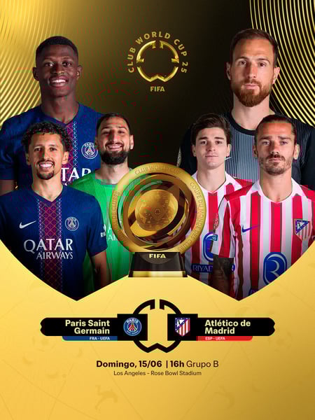 PARIS SAINT-GERMAIN X ATLÉTICO DE MADRID FIFA CWC 2025 FINAL FEED