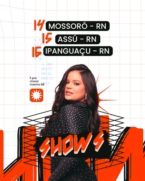 AGENDA DE SHOWS