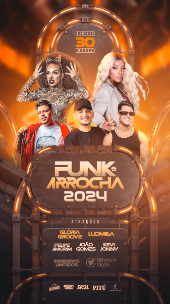 FLYER FUNK & ARROCHA 2024 STORY