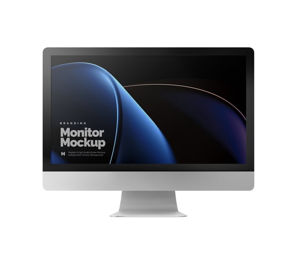 COMPUTADOR PSD EDITÁVEL MOCKUP
