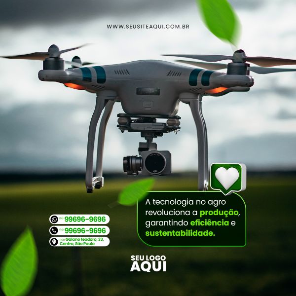 AGRONEGÓCIO, AGRICULTURA, AGROPECUÁRIA - SOCIAL MEDIA | PSD EDITÁVEL
