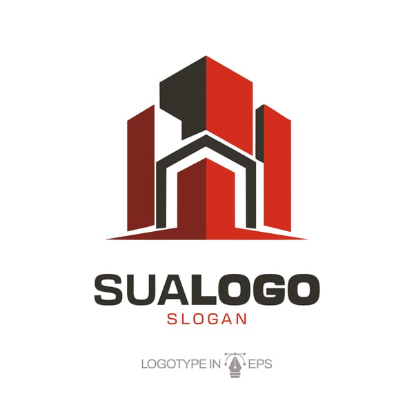 LOGO MATERIAL DE CONSTRUÇÃO EPS VETOR 4