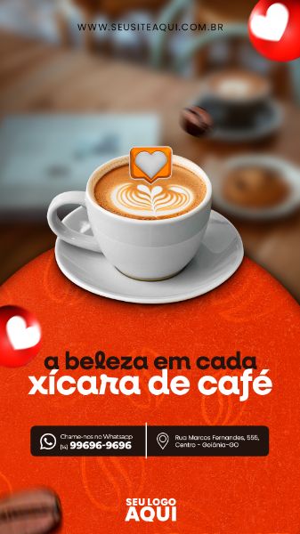 STORY | CAFETERIA | CAFÉ | SOCIAL MEDIA | PSD EDITÁVEL