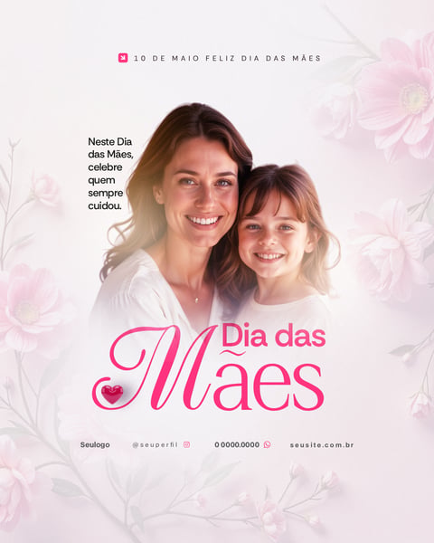 DIA DAS MÃES FLYER PSD 1