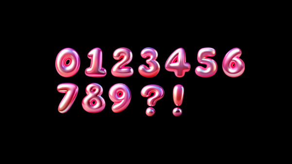 NUMERAL BALÃO