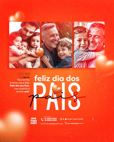 DIA DOS PAIS 11 DE AGOSTO FEED