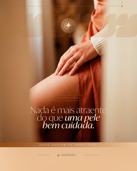 CLÍNICA DE ESTÉTICA DEPILAÇÃO BELEZA AUTOCUIDADO SOCIAL MEDIA PSD EDITÁVEL 4