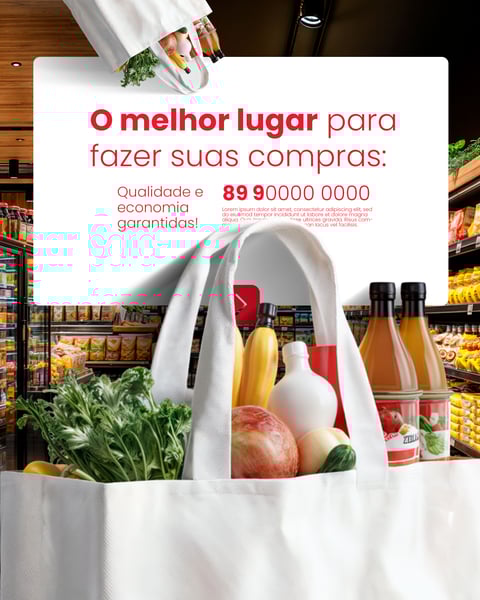 SUPER MERCADO - O MELHOR LUGAR PARA COMPRAR