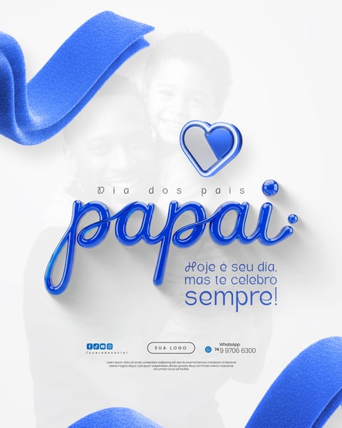 DIA DOS PAIS AGOSTO PAI FLYER SOCIAL MEDIA PSD EDITÁVEL 9