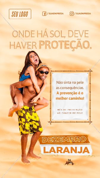 NÃO SINTA NA PELE AS CONSEQUÊNCIASDEZEMBRO LARANJA