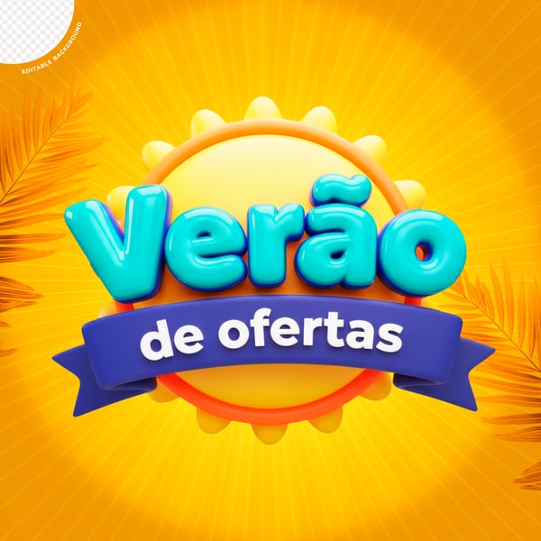 OFERTAS DE VERÃO 2026 SELO 3D MODELO 01