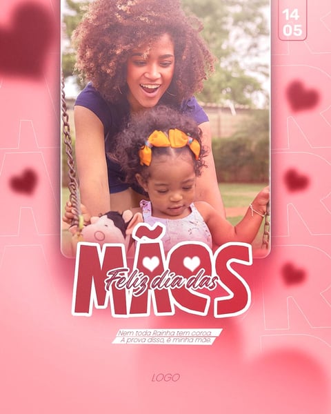 POST FELIZ DIA DAS MÃES FEED