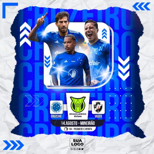 FLYER ESPORTIVO BRASILEIRÃO CRUZEIRO
