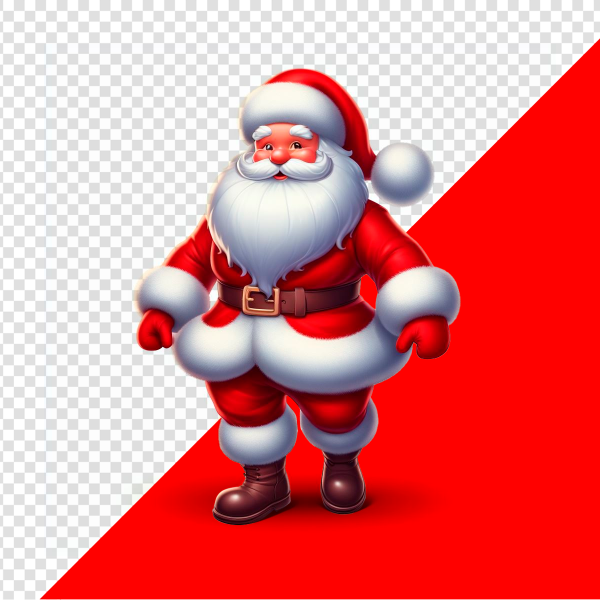 IMAGEM DE PAPAI NOEL SEM FUNDO