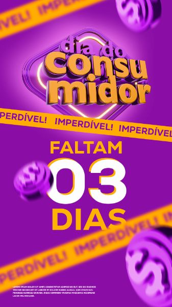 DIA DO CONSUMIDOR STORY IMPERDIVEL