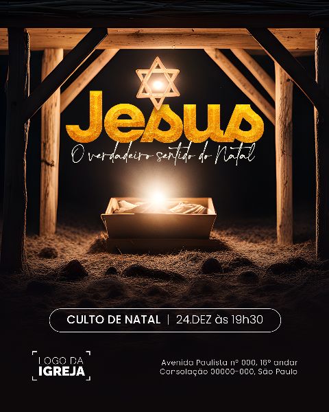 SOCIAL MEDIA - CULTO ESPECIAL DE NATAL FEED