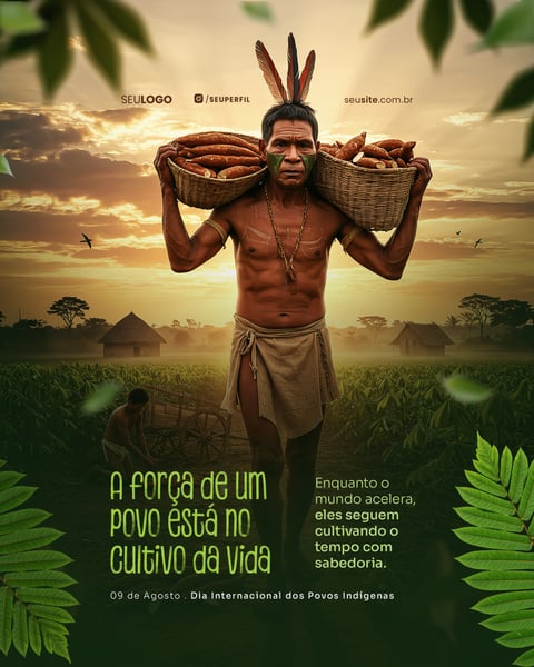 DIA DOS POVOS INDÍGENAS SOCIAL MEDIA