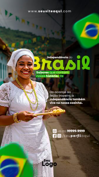 STORY DIA DA INDEPENDÊNCIA DO BRASIL PRANCHETA 14