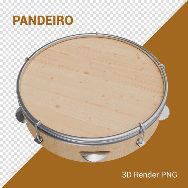 PJN PANDEIRO 3D RENDER PNG PARA COMPOSIÇÃO (1)
