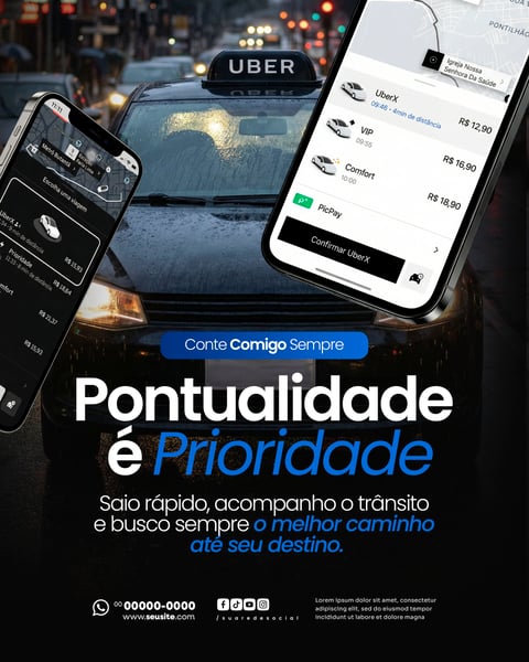 SOCIAL MEDIA UBER PSD EDITÁVEL 4