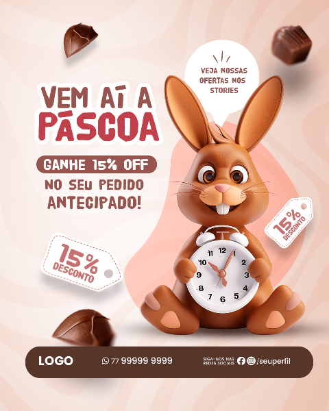 OFERTAS DE PÁSCOA - OVOS DE PÁSCOA