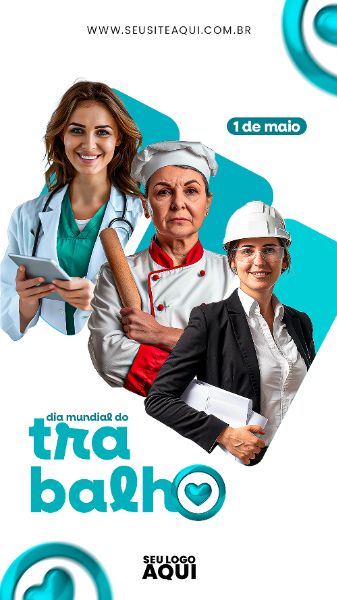 STORY - DIA DO TRABALHADOR - PSD EDITÁVEL