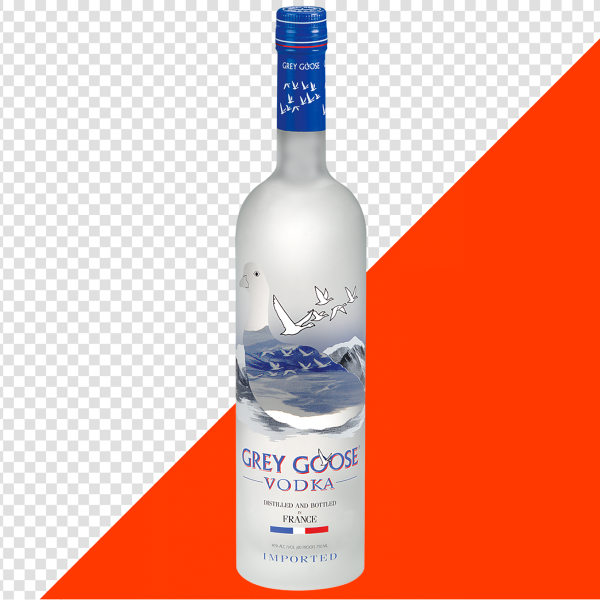 GARRAFA VODKA GREY GOOSE PNG TRANSPARENTE SEM FUNDO