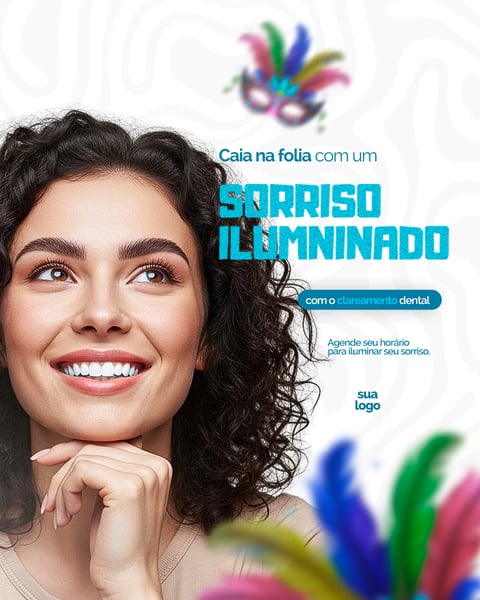 FLYER CLÍNICA DENTISTA CARNAVAL 1